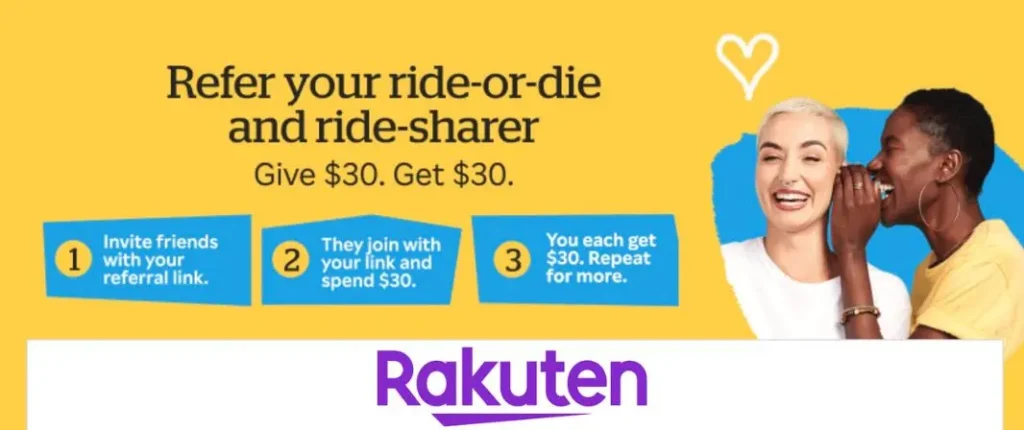 Rakutenカナダの新規登録特典で$30のイメージ画像