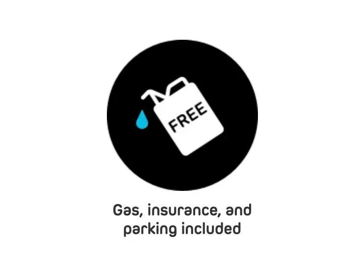 Evoの利用料金に含まれるガソリン代と保険のイメージ画像