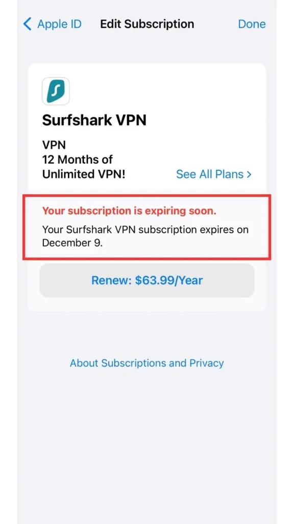 Surfsharkのi無料トライアルのやり方手順画像１５