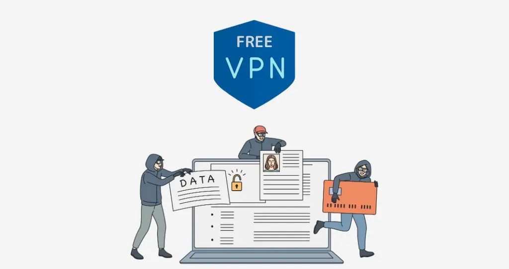 無料VPNのキュリティ面でのリスク　イメージ画像